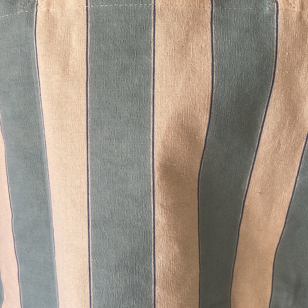 Sézane "Bonjour San Francisco” Striped Canvas Tote - Picture 4 of 4